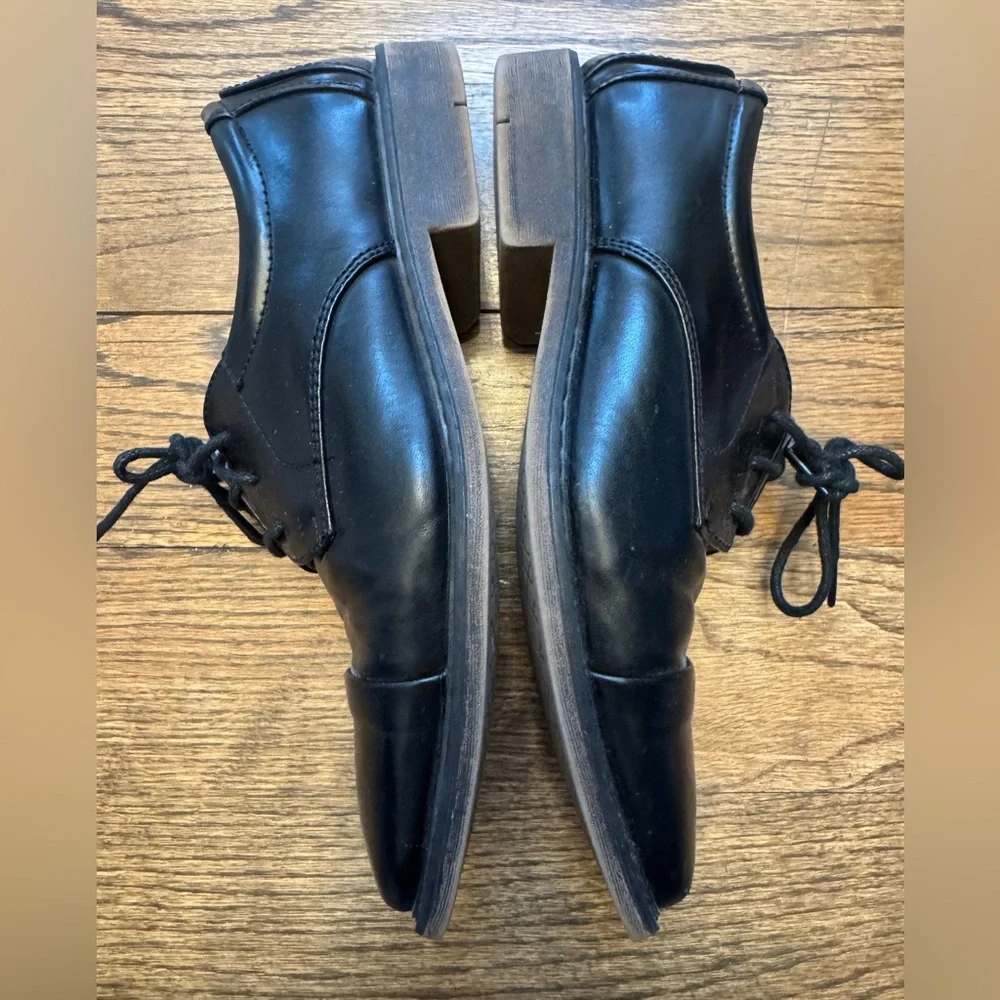 Stacy Adams Boy’s Classic Black Oxfords, Size 3M
